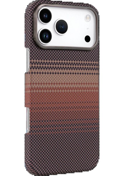 Apple iPhone 17 Pro Max Magsafe Kapak - Çöl TITANYUM-(5796) - N665J066-M76665 modelleri