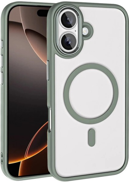 Apple iPhone 17 Terea Magsafe Kapak - Açık MAVI-(5796) - N807J993-M65807