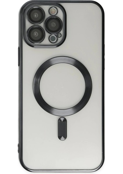 iPhone 13 Pro Kılıf Kross Magneticsafe Kapak - SIYAH-(5796) - N502J502-M62502