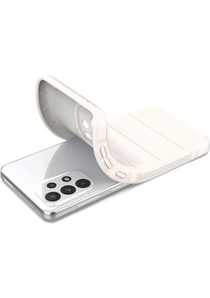 Samsung Galaxy A33 5g Kılıf Optimum Silikon - KREM-(5796) - N552J626-M77552 fırsatları