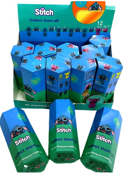 Sonny Angel Hıppers Stitch Series Sürpriz Serili 12 Farklı Model 3 Lü Seri fiyatları