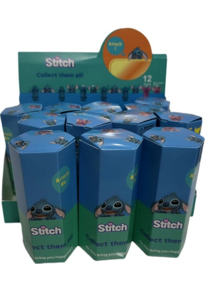 Sonny Angel Hıppers Stitch Series Sürpriz Serili 12 Farklı Model 3 Lü Seri modelleri