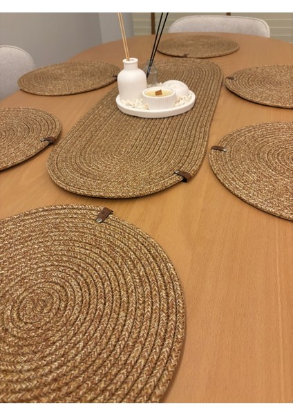 Herakles 6 Adet Supla+Runner Set 33 cm -Amerikan Servis Hasır modelleri