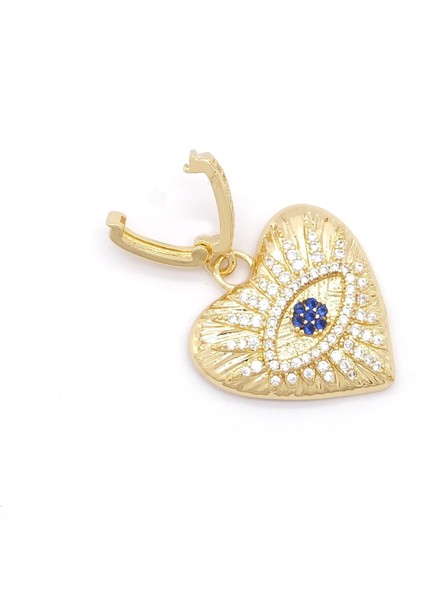 Ajda Charm Çelik Altın Kaplama Kadın Göz Kalpli MODEL-CHR-115 fiyatları