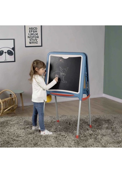 Smoby Metal Ayaklı Çift Taraflı Manyetik Yazı TAHTASI 7600410308 fırsatları