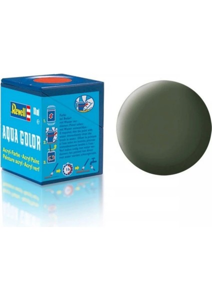 Aqua Color Bronze Green - Mat Boya - 18 ml