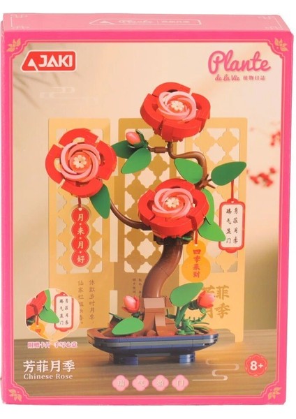 Buğz DK001 Jaki Gül Modeli 262 Parça Block Oyuncak