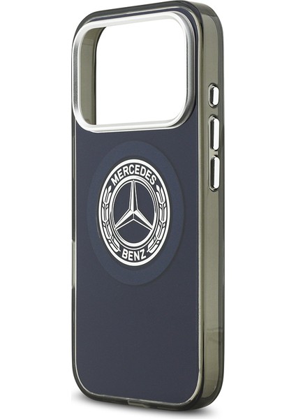iPhone 17 Pro Max Kılıf Mercedes Benz Lisanslı M-Safeli Çift Katman Pc Nostaljik Yıldız Kapak Lacive