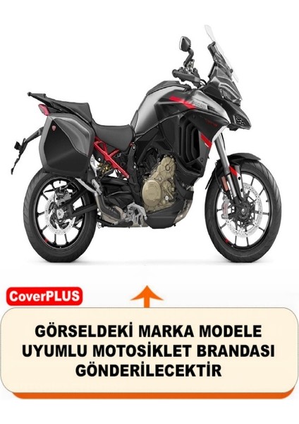Ducati Multistrada V4 Rally Reflektörlü Gri Branda,motosiklet Brandası,motor Branda Motor Örtüsü (Güvenlik Kilidi ve Bağlantı Tokalı) fiyatları