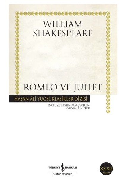 Romeo ve Juliet - Hasan Ali Yücel Klasikleri