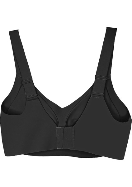 Siyah Lazer Kesim Dikişsiz Sütyen Kadın Hayalet Sütyen Ayarlanabilir Askılı Agraflı fiyatları