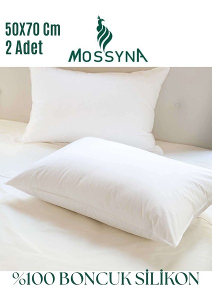 2'li Boncuk Silikon Dolgulu Yastık 50 x 70 cm Nonwoven Yıkanabilir fiyatları