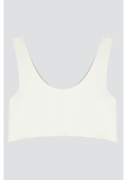 Krem Dikişsiz Lazer Kesim Sütyen Çıkarılabilir Pedli Kadın Hayalet Sütyen fiyatları