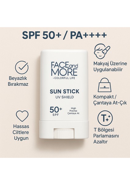 Spf 50+ Güneş Koruyucu Sun Stick Uv Shield Güneş Kremi modelleri