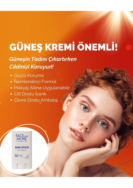 Spf 50+ Güneş Koruyucu Sun Stick Uv Shield Güneş Kremi indirimleri