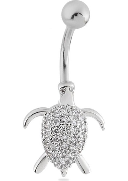 Çelik Göbek Piercing