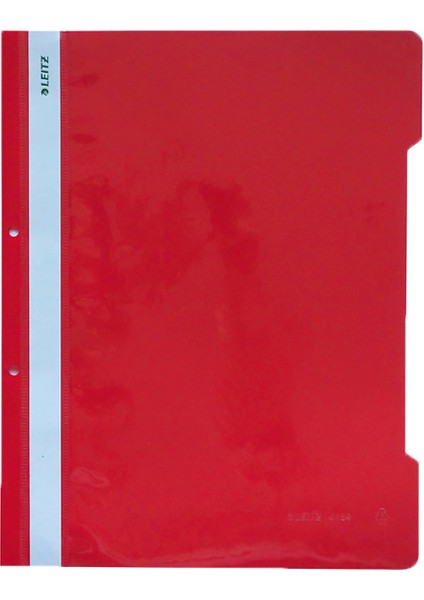 Leitz Telli Dosya Plastik Kırmızı L-4189