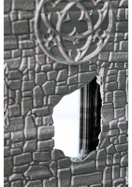 📖 Arcane Tome | Kabartmalı Kadim Kitap – Orta Çağ Tarzı Gotik Peri Ledli Kütüphane Dekoru