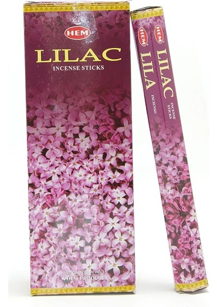 Hem Lilac Aromalı Çubuk Tütsü