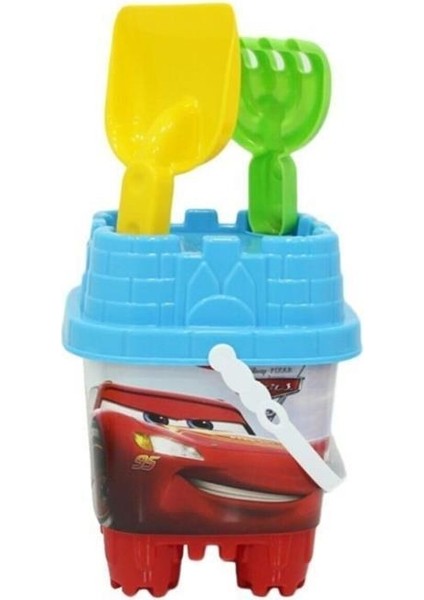 Cars Küçük Kale Kova Set (Renk ve Desen Seçeneği YOKTUR)01566