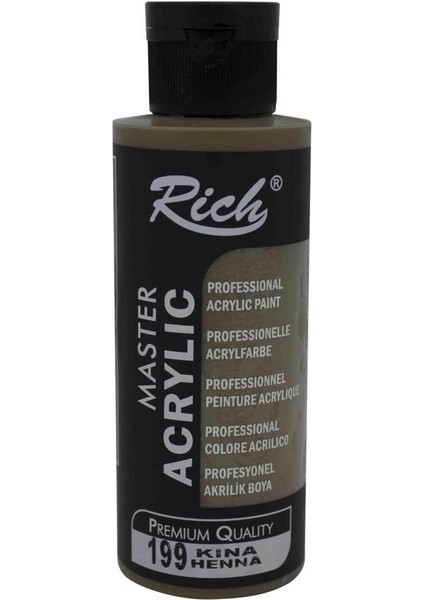 Rich Akrilik Boya Master 120 cc Kına 199