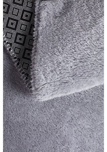 Açık Gri Cloudy Banyo Takımı 3'lü Dekoratif Peluş Kaymaz Taban Yıkanabilir. (60X100-40X60-60X60) fiyatları