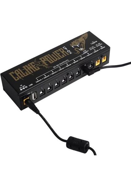 Caline Cp-04 Çoklu Çıkışlı Pedal Güç Kaynağı