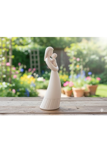 3D Baskı | Anne ve Bebek Aşkı Temalı Dekoratif Heykel - Pla Malzeme fiyatları