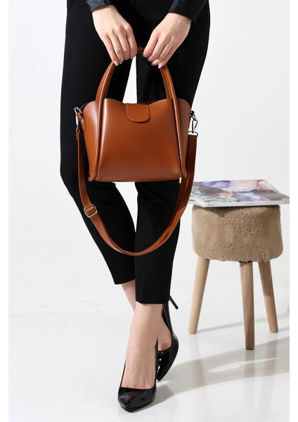 Mıknatıs Kapamalı Yavrulu Su Geçirmez El Kol Omuz Çantası,ekstra Askılı Kadın Çanta Taba fırsatları