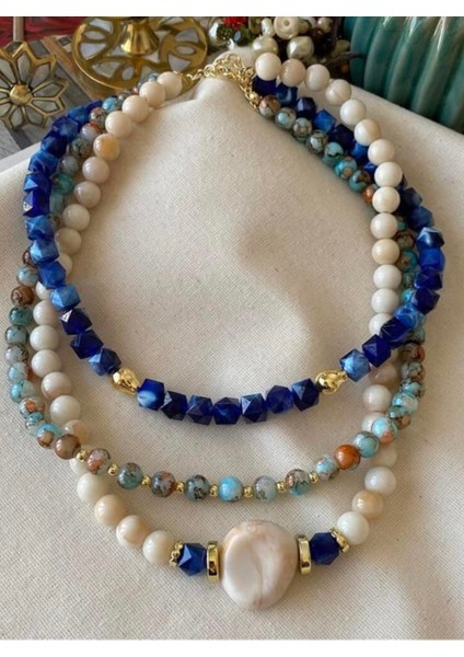 Iyilik Kolyeleri, Boncuk Kolye Üçlü, Kolye Modelleri