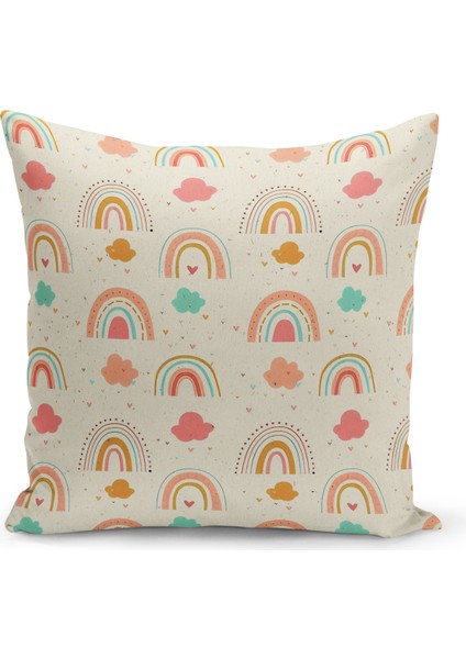 4'lü Kırlent Kılıf Seti Çocuk Bebek Odası Dijital Baskılı modelleri