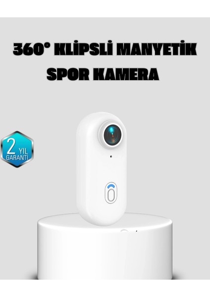 Buğz Kompakt 1080P Aksiyon Kamerası Suya Dayanıklı Wifi ve 120° Geniş Açı