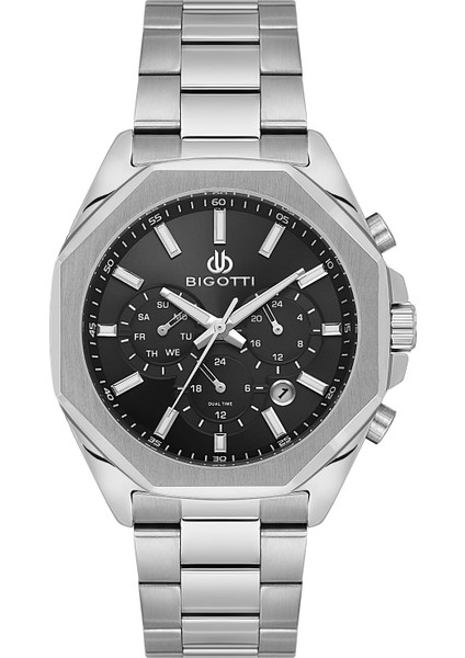 Erkek Kol Saati ESBG.B.10687-2 Metal Kordon 43 mm Kasa Çapı