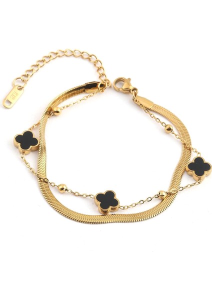 Çelik Bileklik Gold