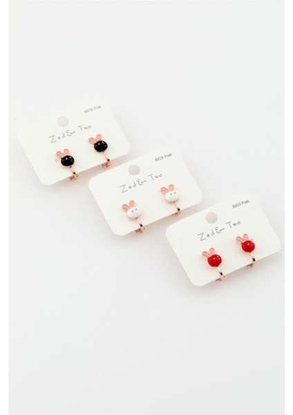 Çocuk Sıkıştırma Küpe 12'li