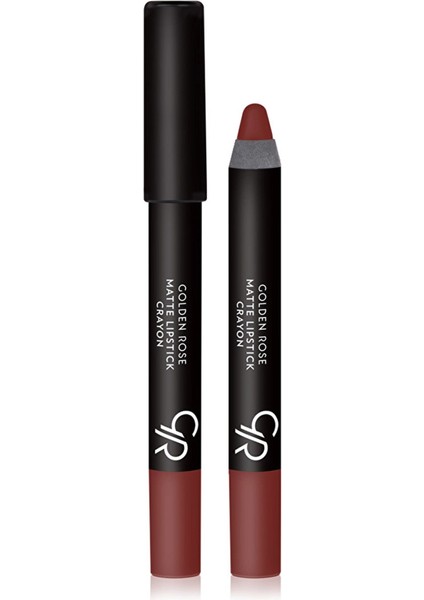 Matte Lipstick Crayon Ruj No:01