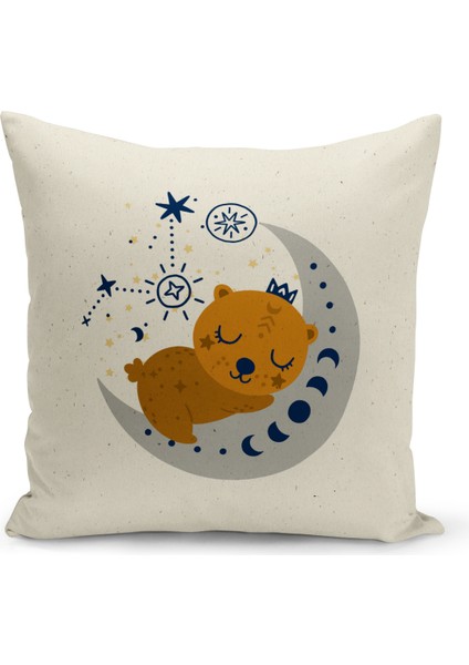 4'lü Kırlent Kılıf Seti Çocuk Bebek Odası Dijital Baskılı fırsatları