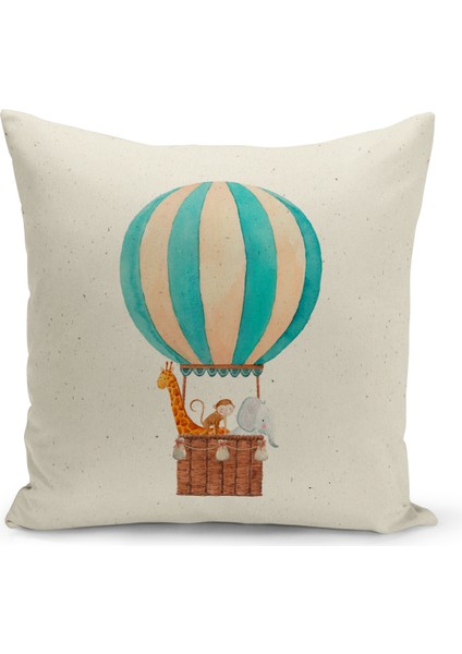 Çocuk Bebek Odası Dijital Baskılı Kırlent Kılıfı