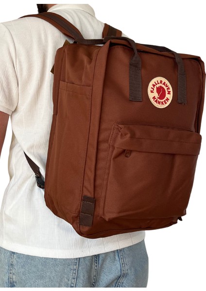 Kanken Sırt Çantası Unisex Suya Dayanıklı Çok Bölmeli Laptop Sırt Çantası