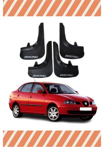 Seat Cordoba Racing Yazılı 4'lü Tozluk Çamurluk Paçalık