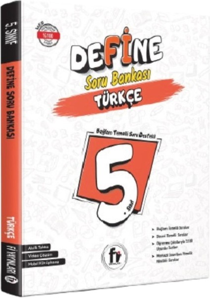 Define 5.sınıf Türkçe Soru Bankası (Güncel) modelleri