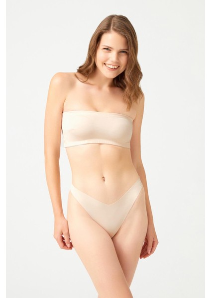 Ten Straplez Crop Top Büstiyer modelleri