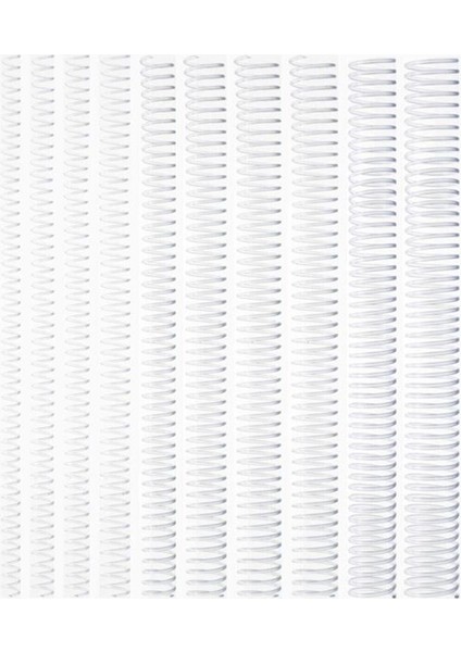 Kayreb Spiral Plastik Helezon (100 Lü) 12 mm Şeffaf