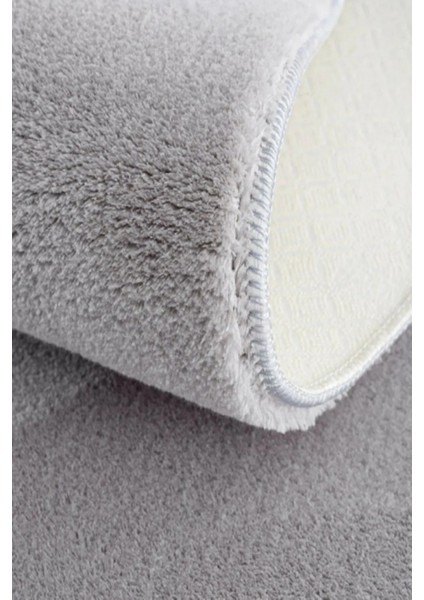 Açık Gri Cloudy Banyo Halısı Peluş Paspas Klozetseti Takımı 50X60(OVAL)-60X100(OVAL)-60X60(YUVARLAK) fiyatları