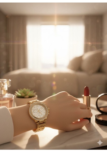 Gold Kadın Kol Saati Spectrum