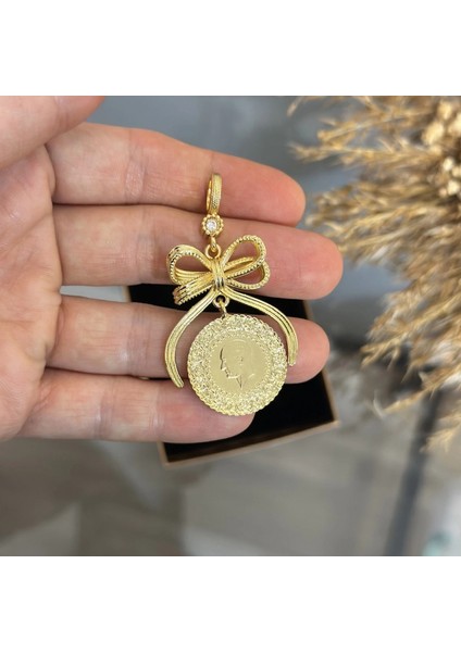 22 Ayar Fiyonk Kolye Ucu (Çeyrek Altınlı) fiyatları