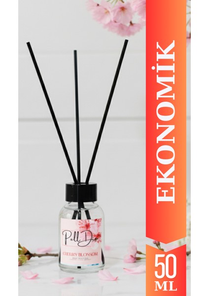 Cherry Blossom Eko Çubuklu Oda Kokusu - Kokulu Çubuk 50ML