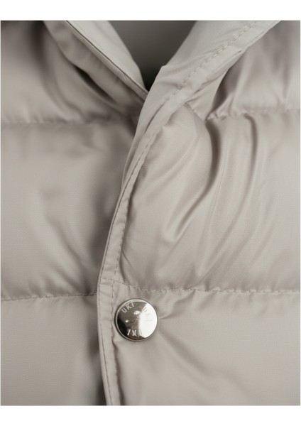 Bej Şişme Yelek modelleri