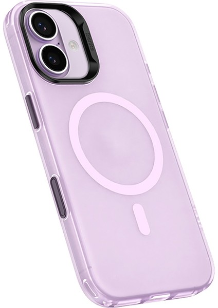 iPhone 17 Uyumlu Kılıf M-Safe Şarj Özellikli Benks Lucid Armor Magnetik Kapak Açık Mor fiyatları