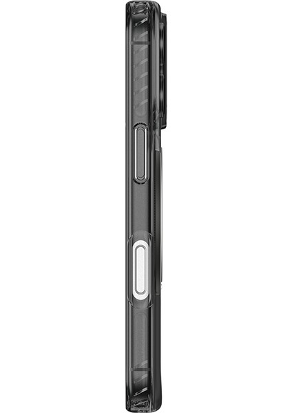 iPhone 17 Pro Uyumlu Kılıf M-Safeli Airbag Standlı Amazingthing Titan Pro Magspin Kapak Siyah